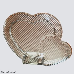 Mikasa double Heart glass frame.